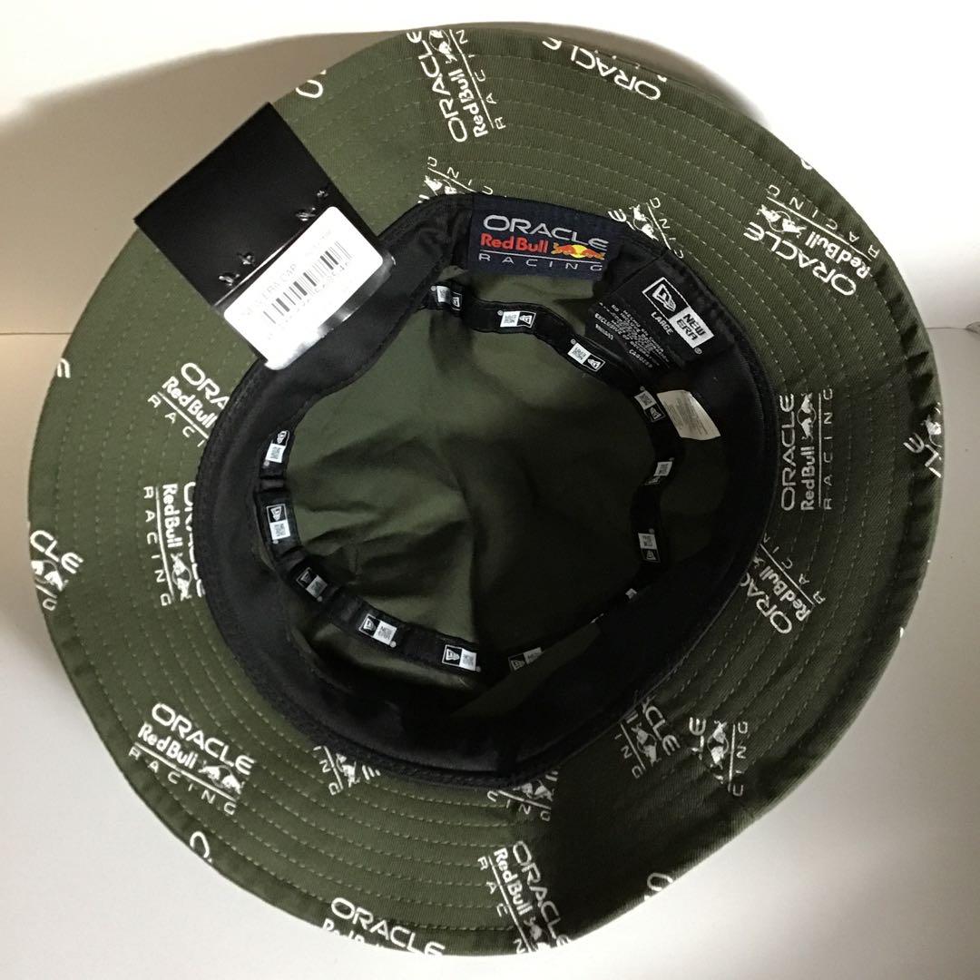 オラクル レッドブル・レーシング バケット ハット オリーブ L【新品・未使用】 オラクル レッドブル・レーシング バケット ハット オリーブ L