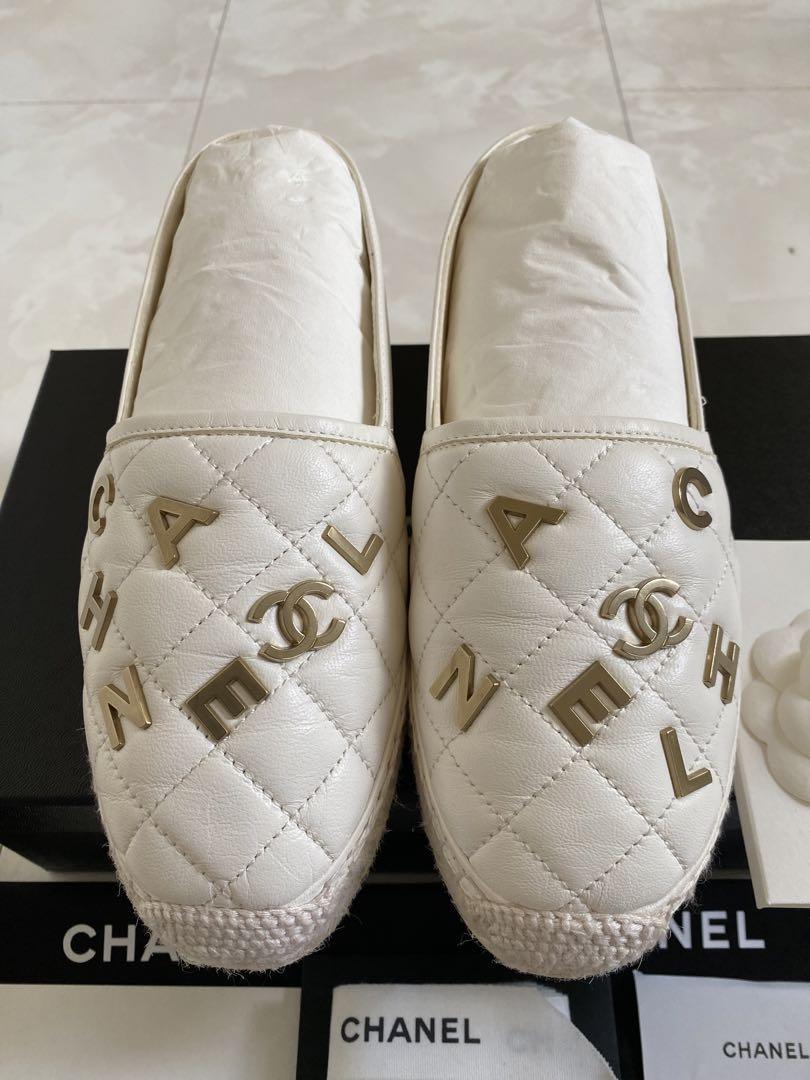 未使用 CHANEL エスパドリーユ 37 スリッポン スニーカー シャネル