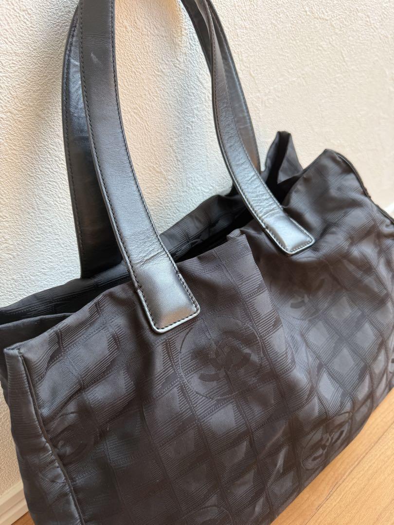 CHANEL シャネル　トートバッグ　黒　ニュートラベルライン　ココマーク