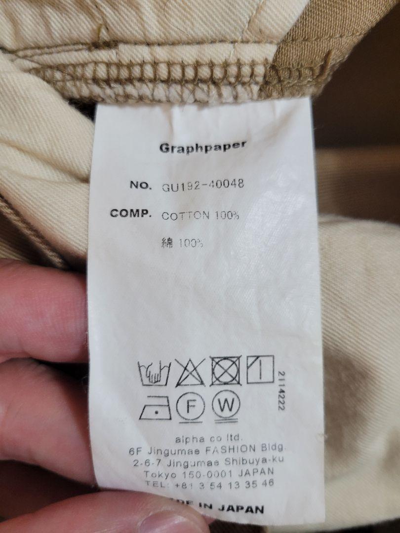 パンツ Graphpaper \"Chino Two Tuck Pants\"