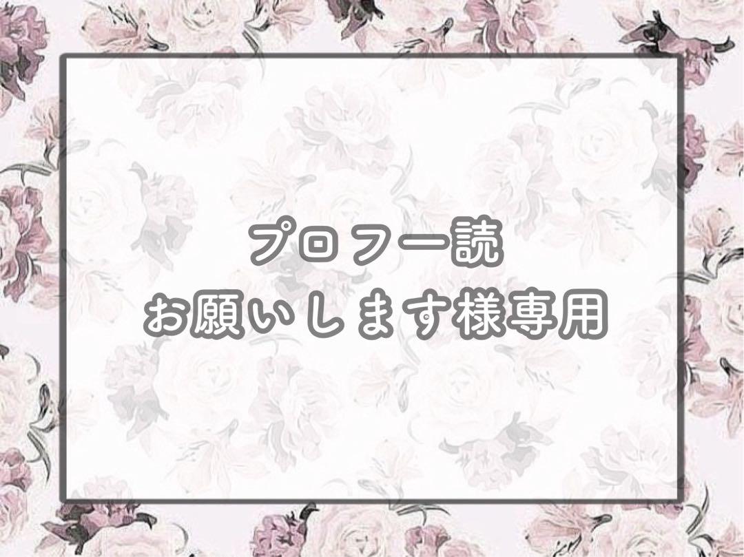 プロフ一読お願いします様専用