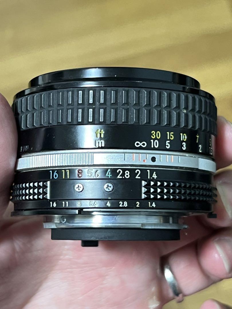 nikkor 50mm f1.4 単焦点 レンズ