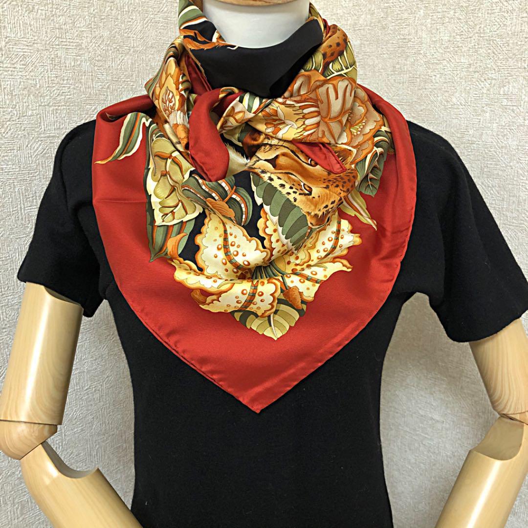 Salvatore スカーフ 未使用 pgMT3-m96645345423 Ferragamo フェラガモ 在庫特価