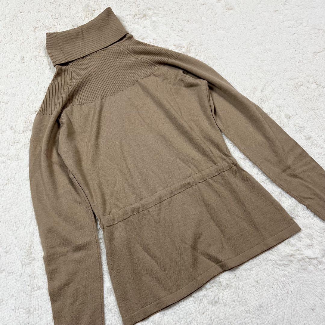 美品』希少 CELINE セリーヌ タートルネック ニットセーター 薄手