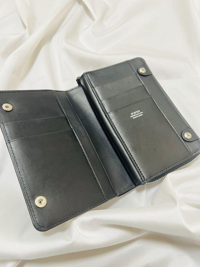 【美品】porter × undercover  コラボ　二つ折り財布　レザー