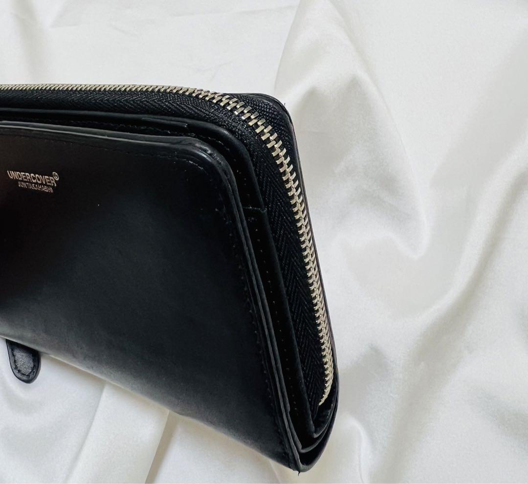 【美品】porter × undercover  コラボ　二つ折り財布　レザー