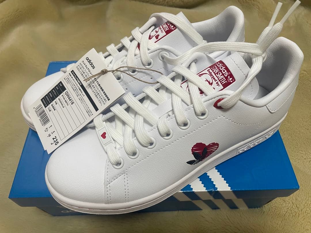 高額売筋】 レア スタンスミス ハート スニーカー - ratingseguros.com.br