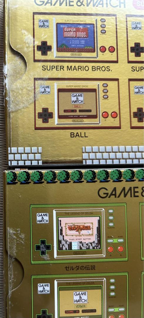 ゲーム&ウォッチ スーパーマリオBROS ゲーム＆ウォッチ ゼルダの伝説セット品