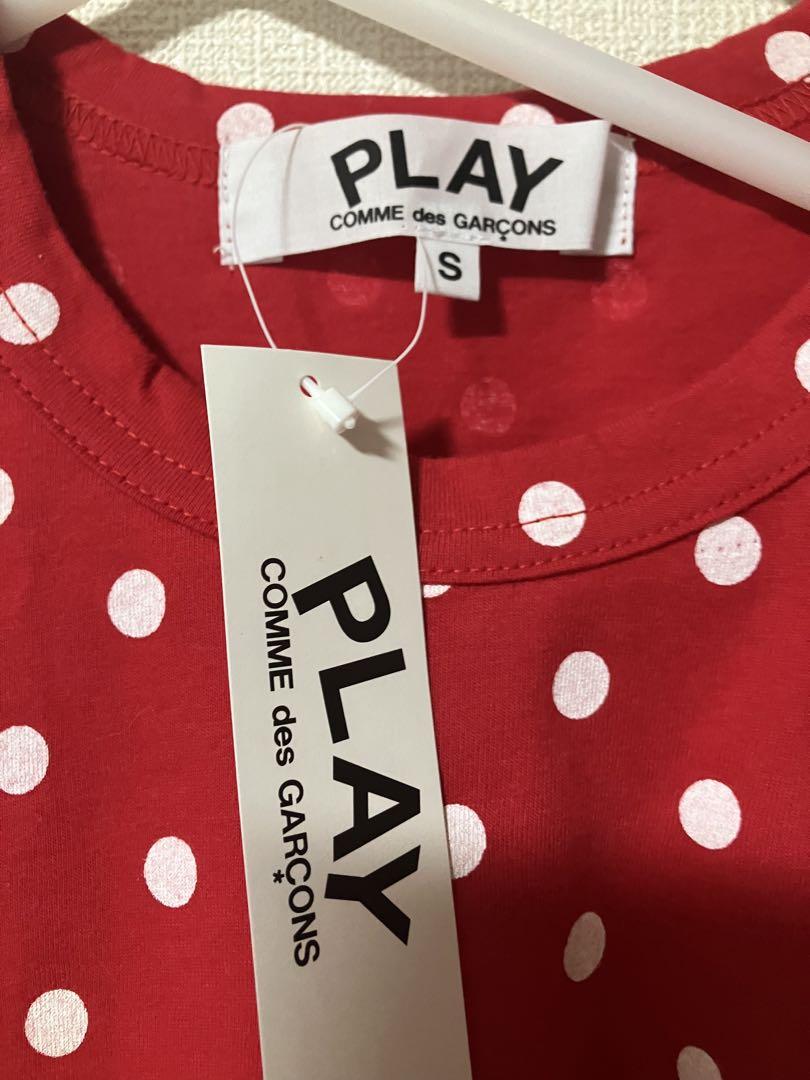 品質満点 未使用 タグ付きPLAY COMME des garçon 長袖 カットソー トップス