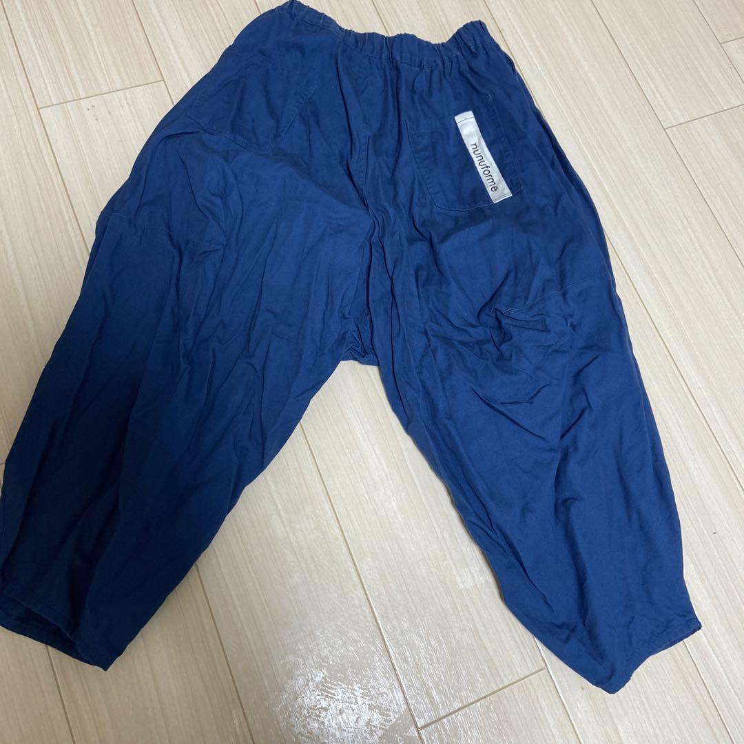 ヌヌフォルム　ブルー　パンツ　レディース