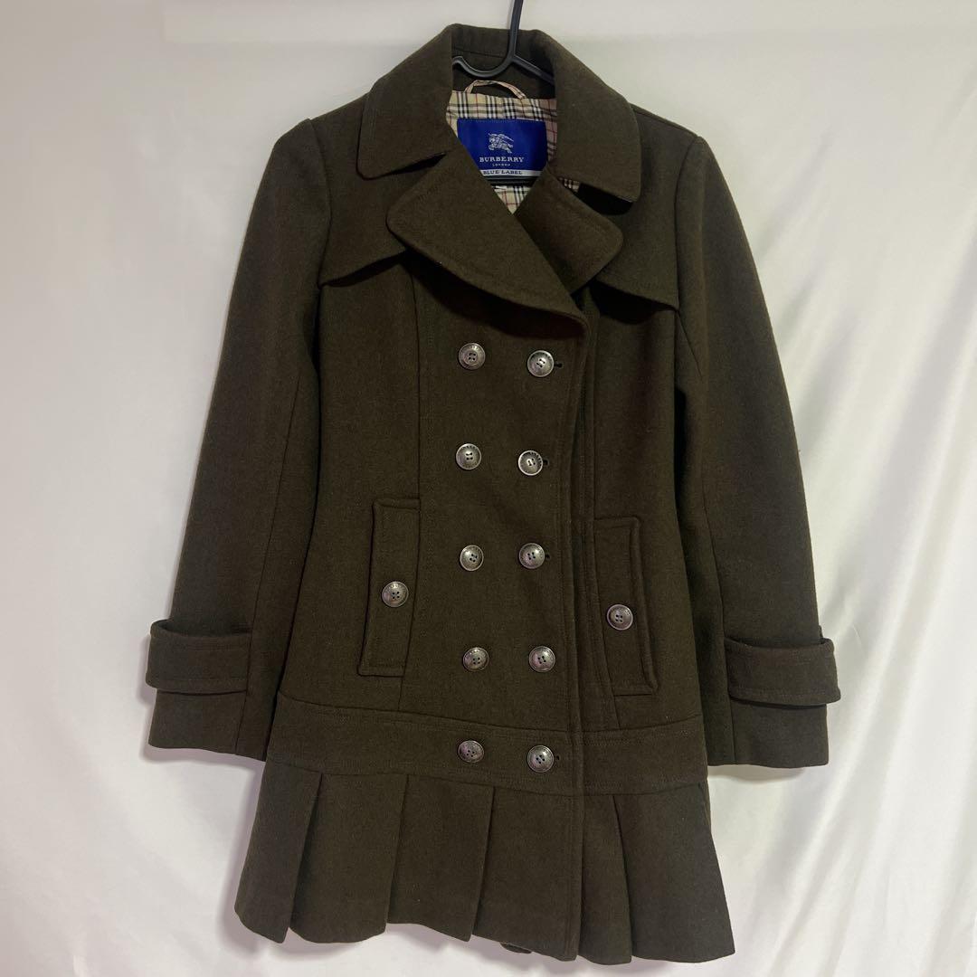 B*・様 BURBERRY BLUELABEL コート フード付き　SIZE 4 BURBERRY コート - メルカリ