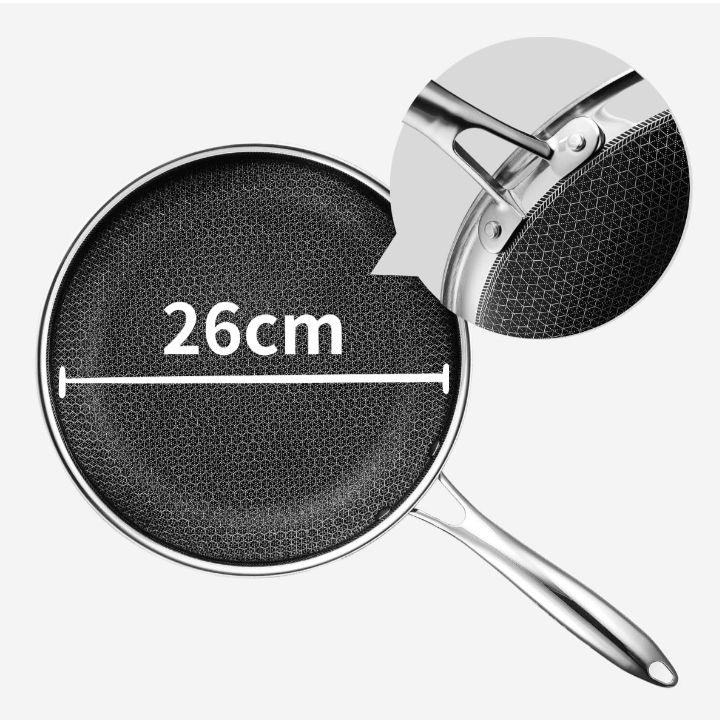 HexClad ハイブリッド ノンスティック フライパン 26cm　IH　食洗器