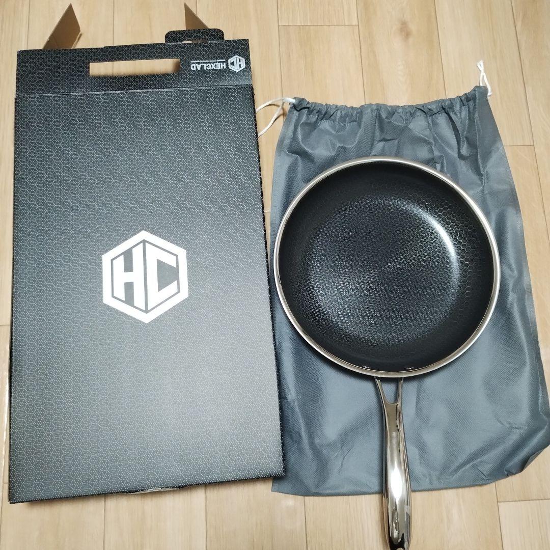 HexClad ハイブリッド ノンスティック フライパン 26cm　IH　食洗器