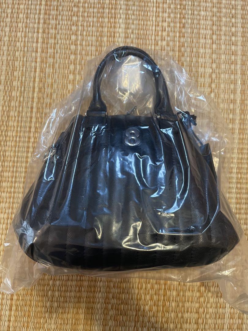 CONTINUA パンチングエシカルレザー 8バッグ (Mサイズ) [全3色
