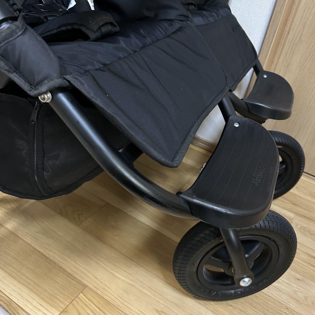 【美品】エアバギーココダブル　ブラック