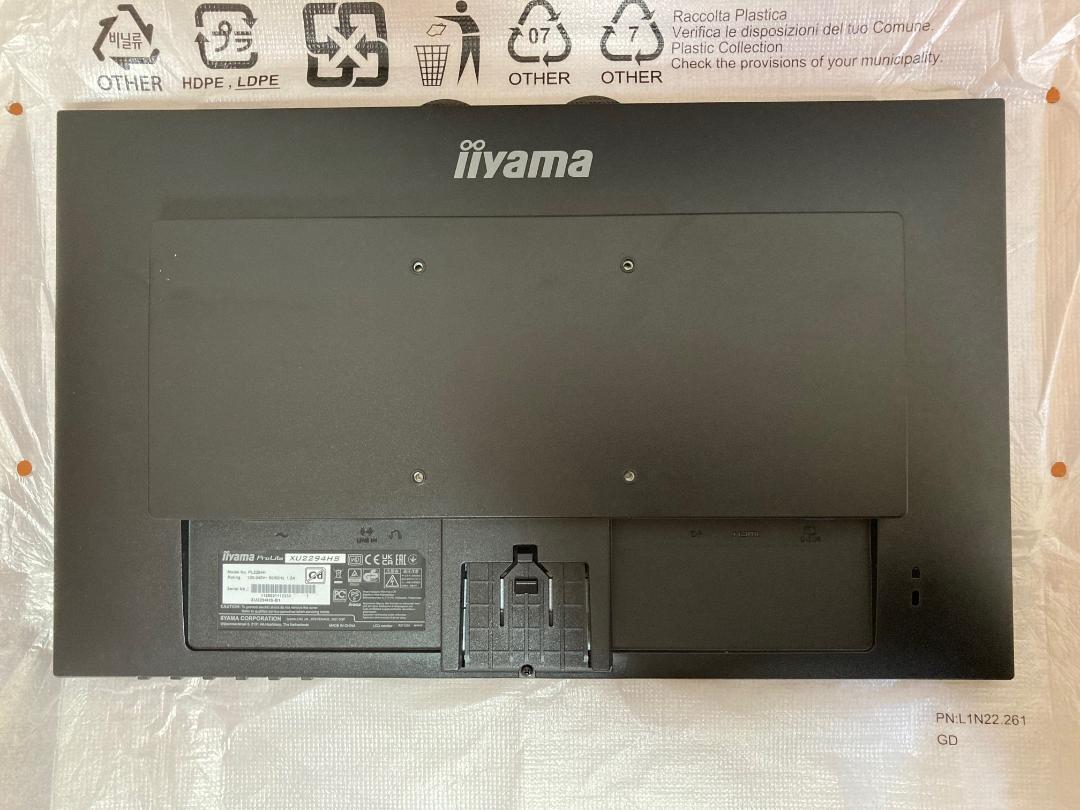 21.5インチ　モニター　ProLite　XU2294HS　iiyama