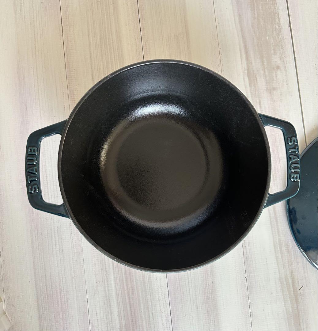 【新品未使用】ストウブ Wa-NABE ワナベ M 18cm ラメール