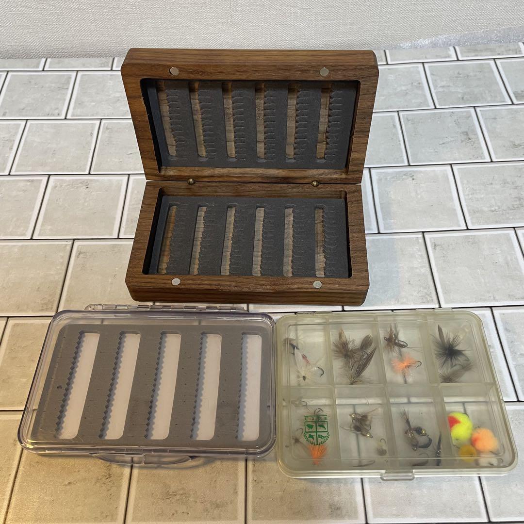 【ANGLE】ウッド, クリア 【Caps】Old 完成品25本入 フライbox