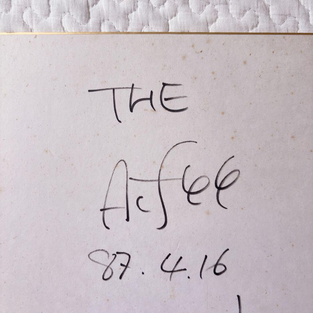 貴重○ THE ALFEE 直筆サイン アルフィー サイン 色紙 貴重○ THE ALFEE 直筆サイン アルフィー サイン 色紙 - メルカリ