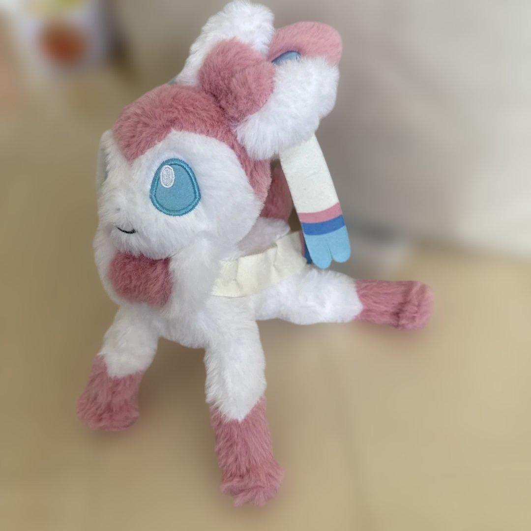 新品タグ付き ニンフィア くたくたたった！ ぬいぐるみS