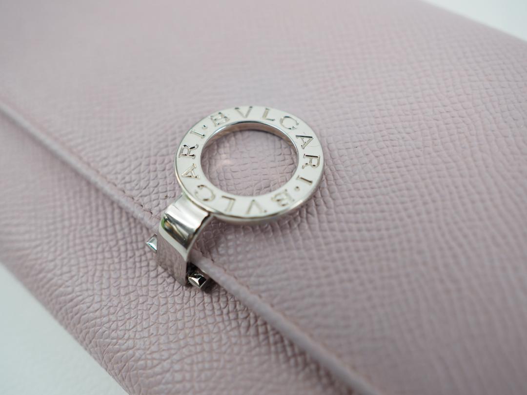 セール　美品　ブルガリ ビーゼロワン ロゴクリップ サークルロゴ　長財布