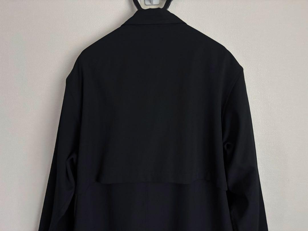 【定価18万 未使用】ヨウジオム look21 同型ギャバロングシャツジャケット