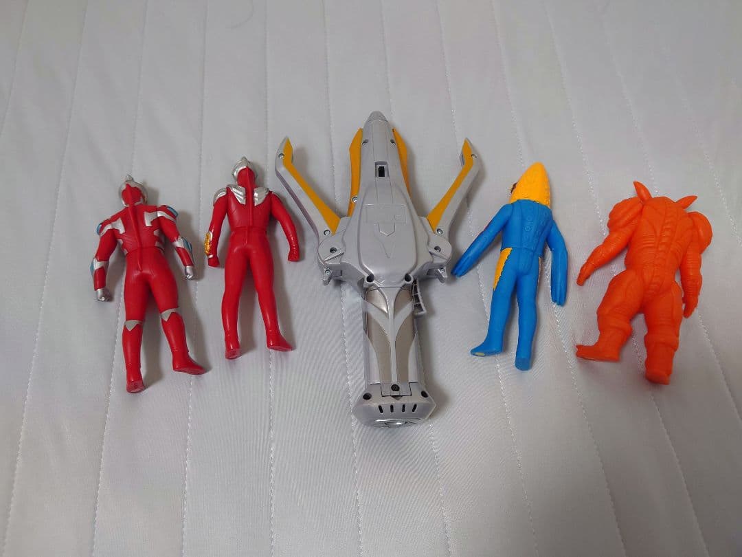オクラ様専用）ウルトラマンギンガ DXギンガスパーク ソフビ4体