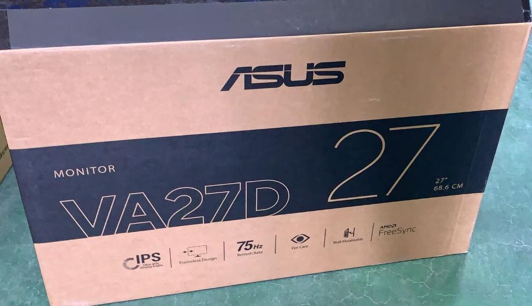 ★ASUS の27インチモニター「VA27DQY」 75Hz ゆうや商品