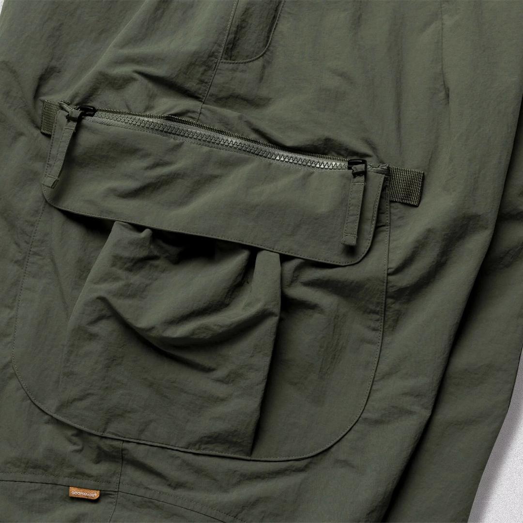 パンツ GOOPiMADE MT-03 Wide Cargo Pants Green