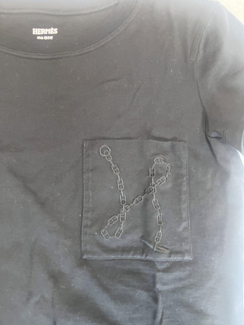 エルメス　シェーヌダンクル　Tシャツ　34