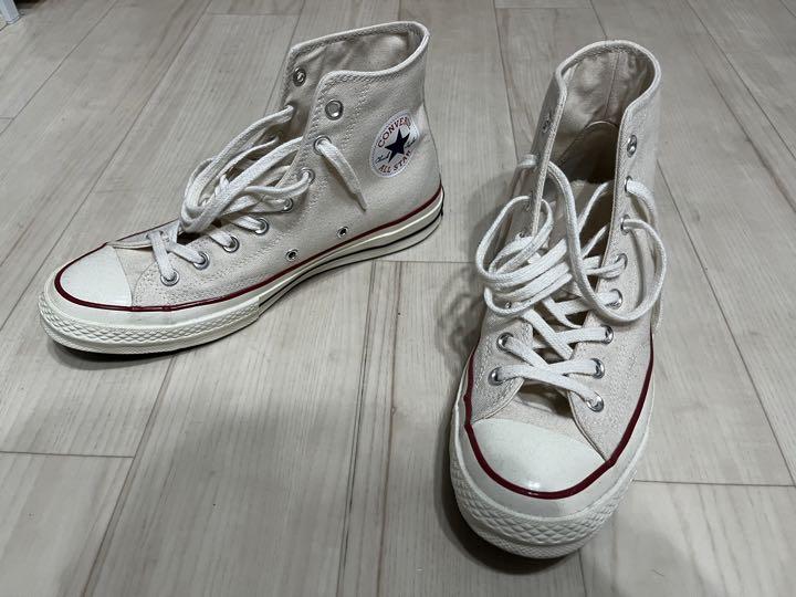 ct70 converse ハイカット 生成り 旧パッチ