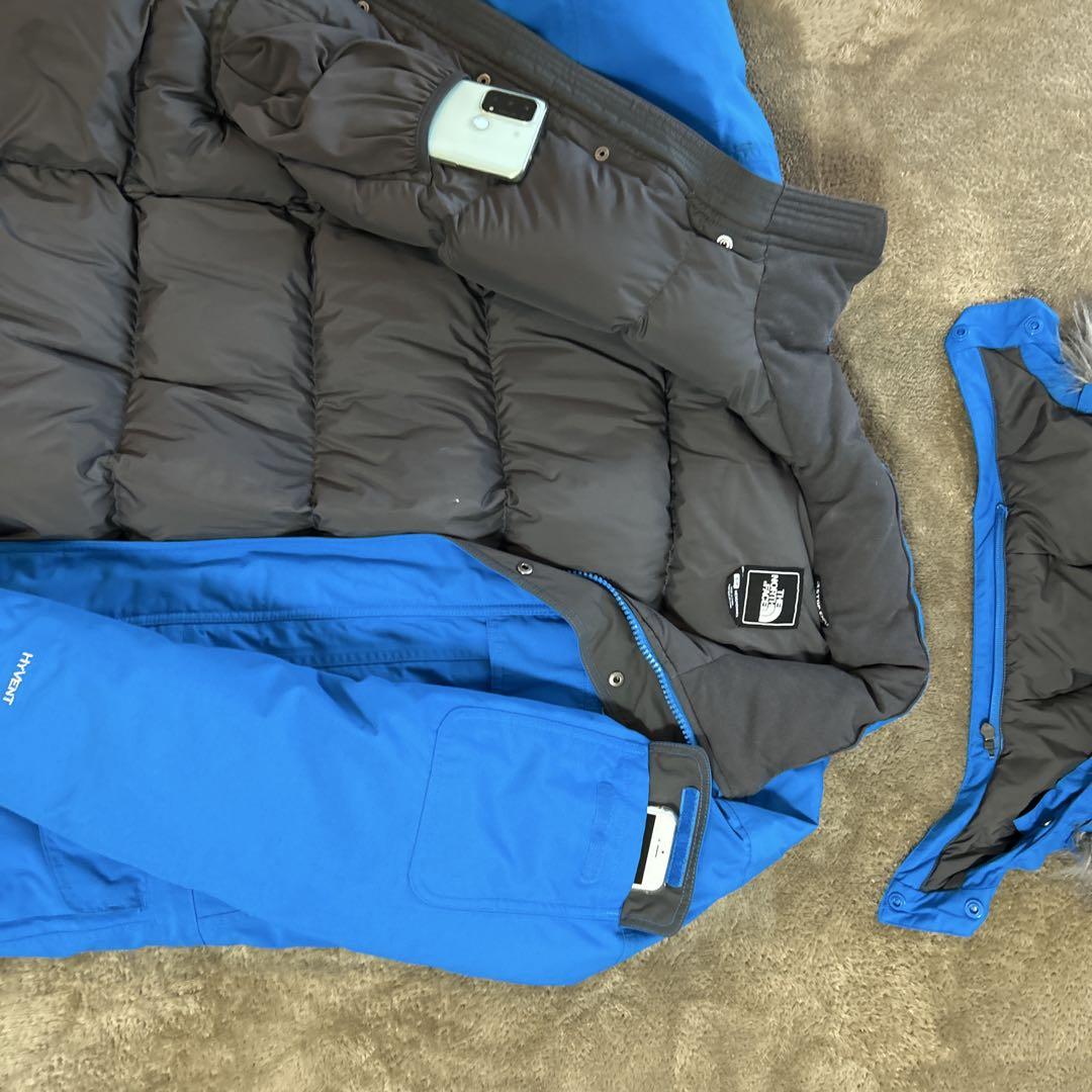 売切！超厚手極寒対応The North face撥水メンズダウン165-175