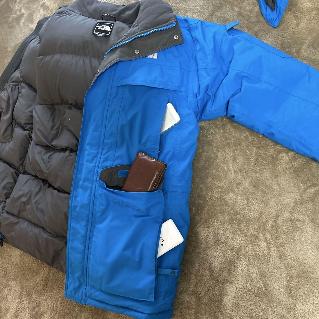 売切！超厚手極寒対応The North face撥水メンズダウン165-175