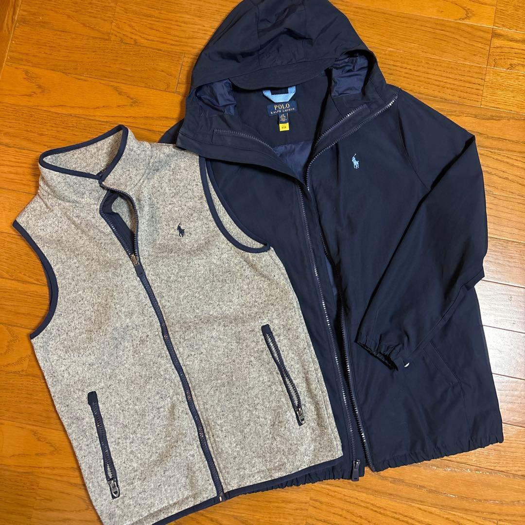 Polo Ralph Lauren ジャケット・ベストセット 3wayネイビー