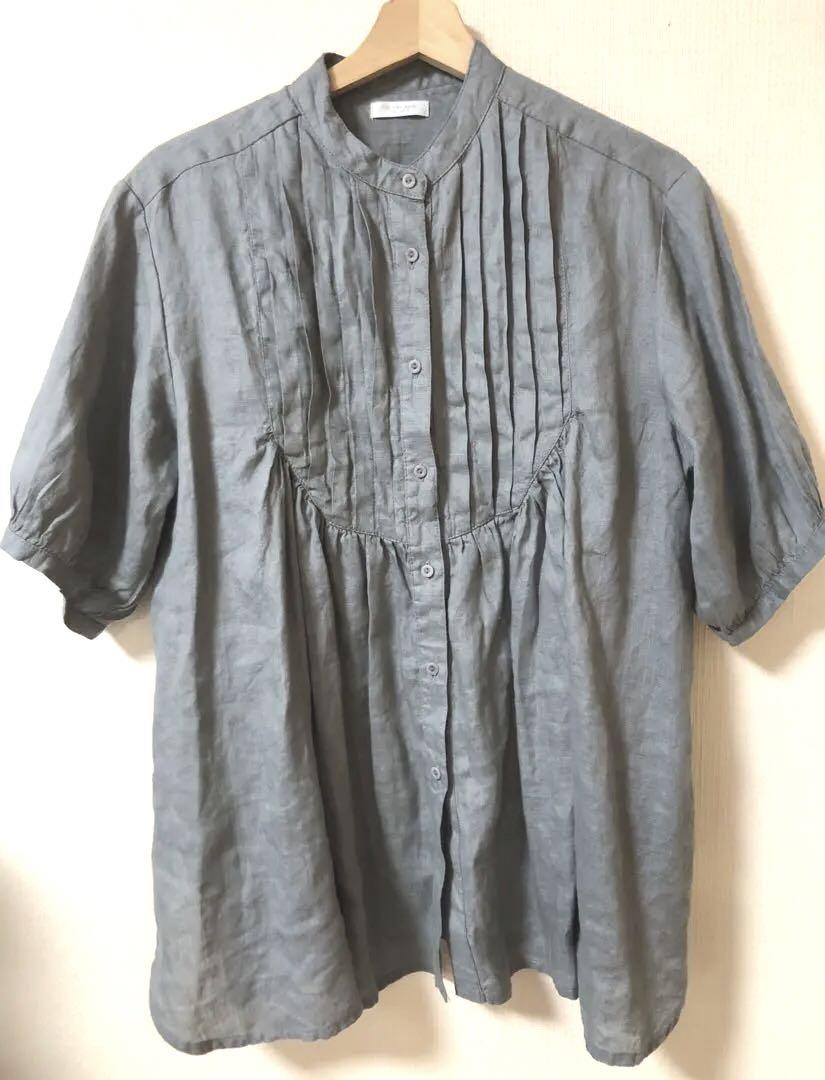 fog linen work リネンブラウス