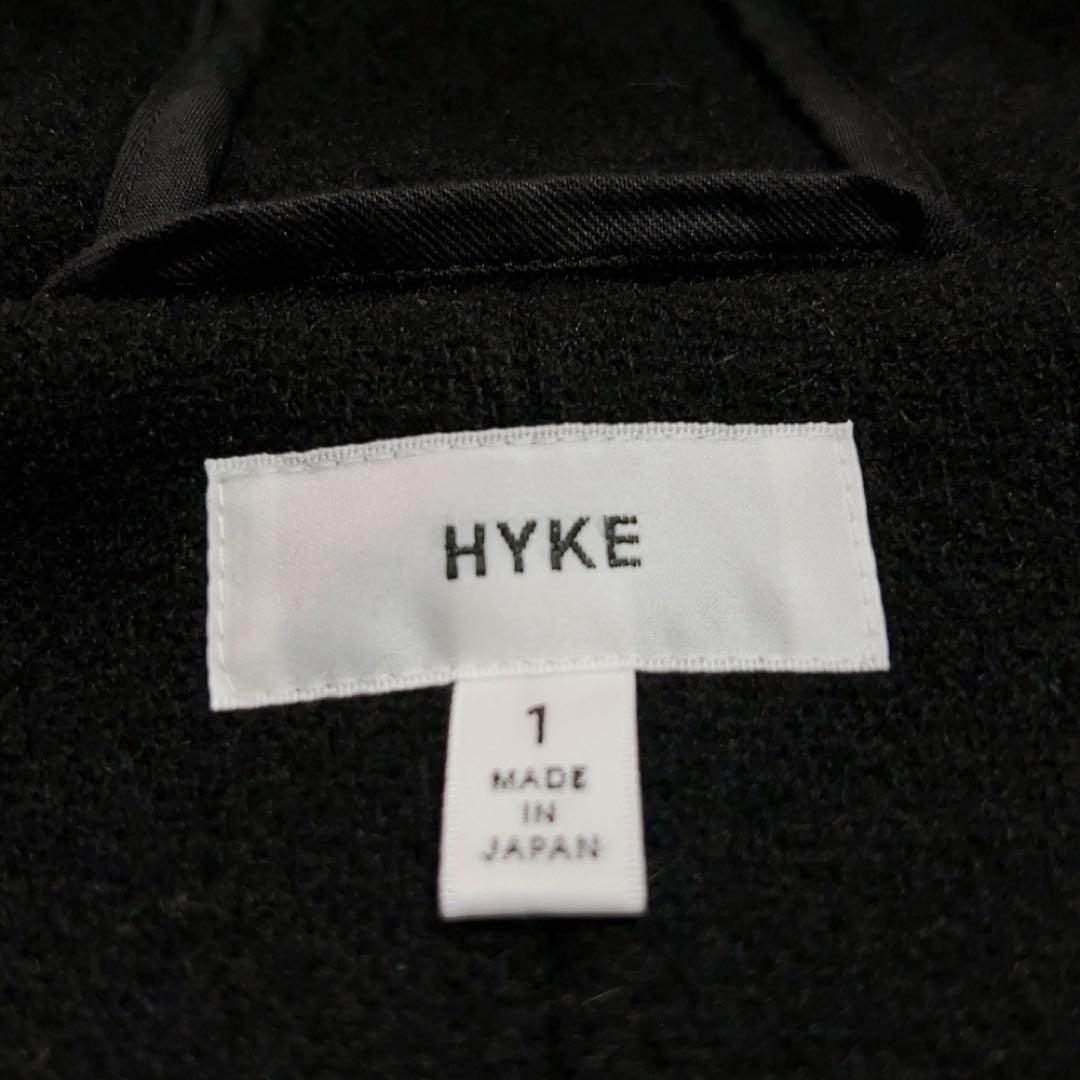 未使用級美品✨ ハイク hyke ダッフルコート ブラック 黒