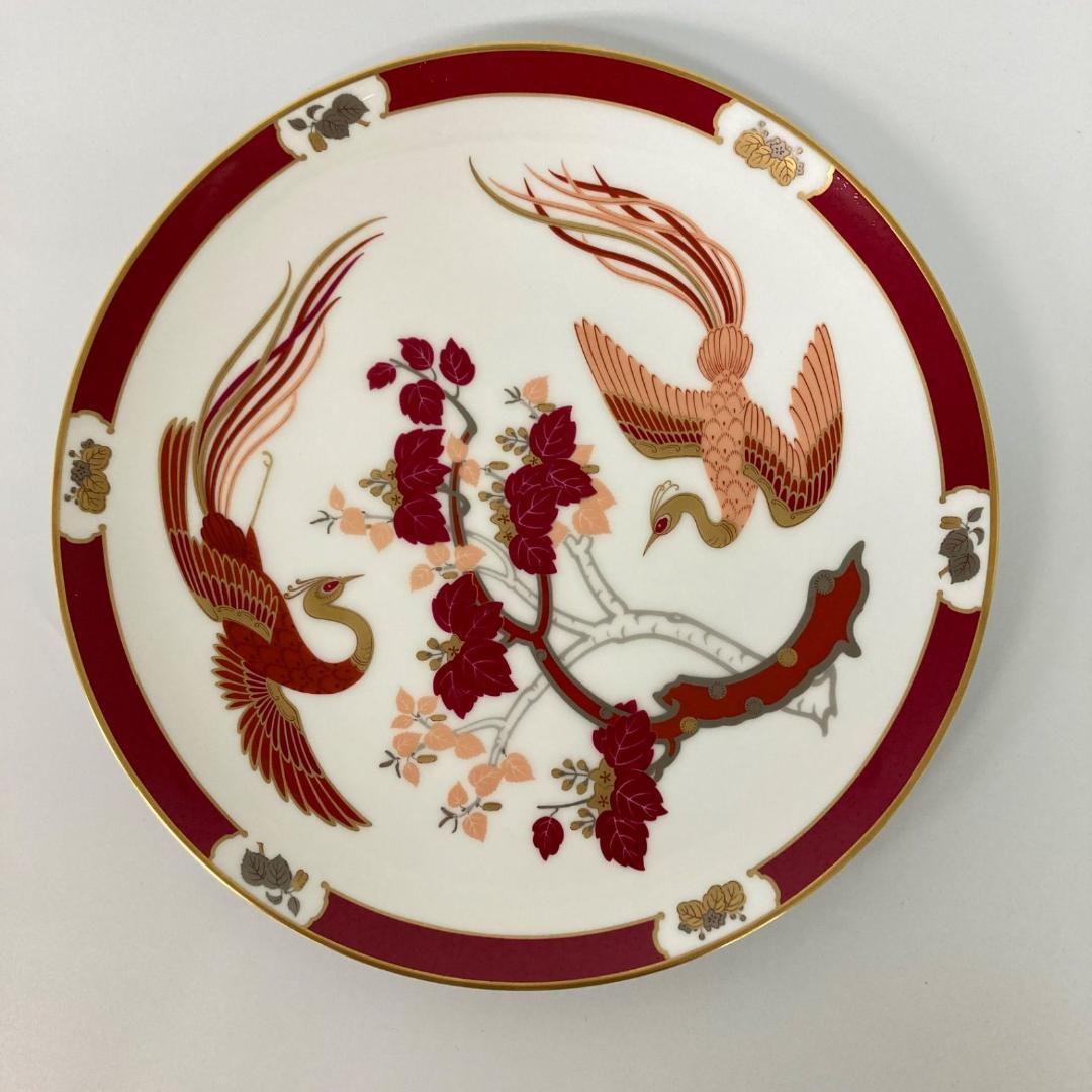 大倉陶園 オオクラトウエン 比翼連理 飾皿 K1166新品、♥