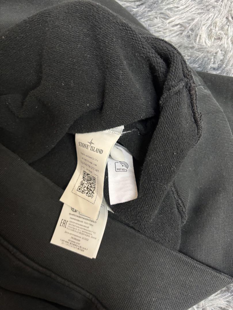 ストーンアイランド stoneisland スウェット 黒 S