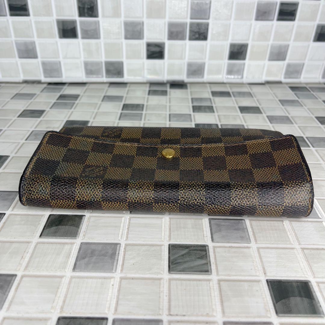 LOUIS VUITTON ルイヴィトン ダミエ 折り財布 長財布 58