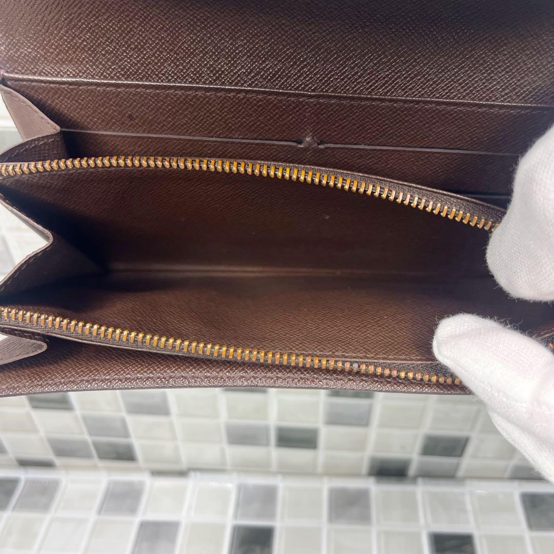LOUIS VUITTON ルイヴィトン ダミエ 折り財布 長財布 58