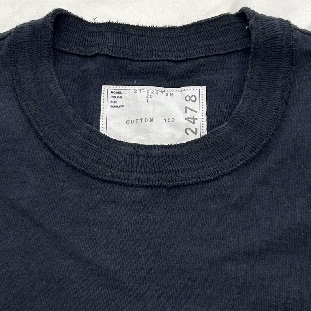 美品 sacai 半袖カットソー Tシャツ - メルカリ