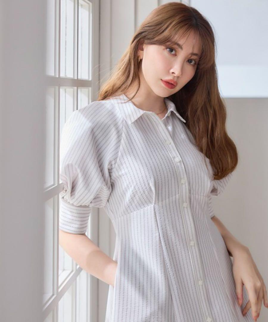 Vienna Volume Sleeve Shirt Dress - メルカリ
