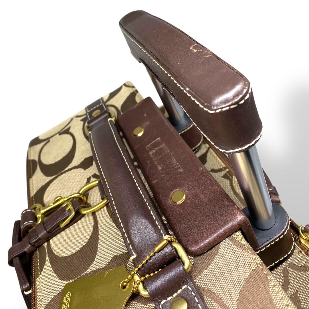coach コーチ キャリーケース 旅行 シグネチャー キャンバス 大容量