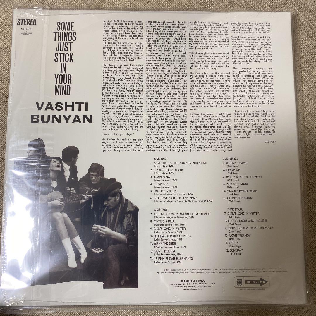VASHTI BUNYAN ヴァシュティ・バニヤン 輸入盤レコード
