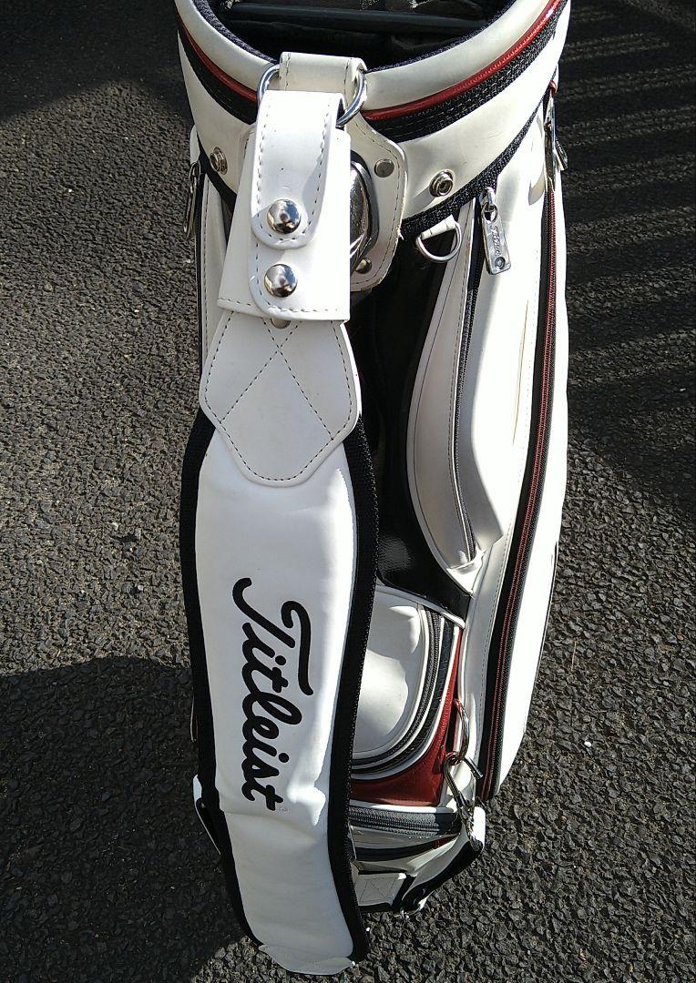 Titleist　GOLF　タイトリスト　ゴルフ　キャディバッグ
