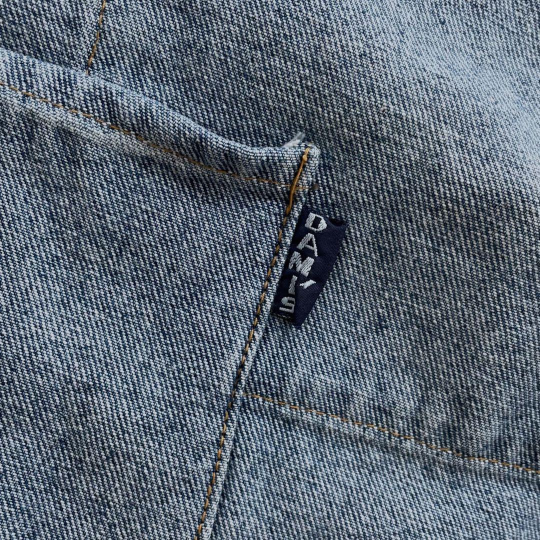【美品】DAMI'S 00s~ プルオーバー デニム シャツジャケット