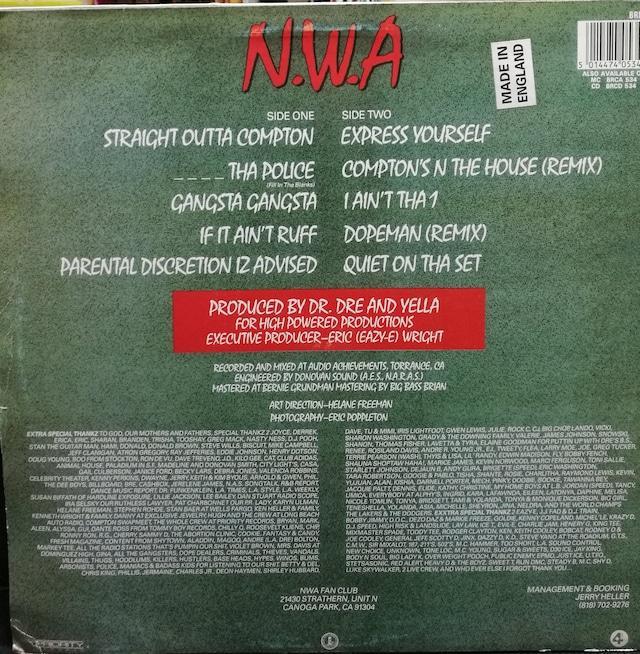 【廃盤LP】N.W.A / Straight Outta Compton