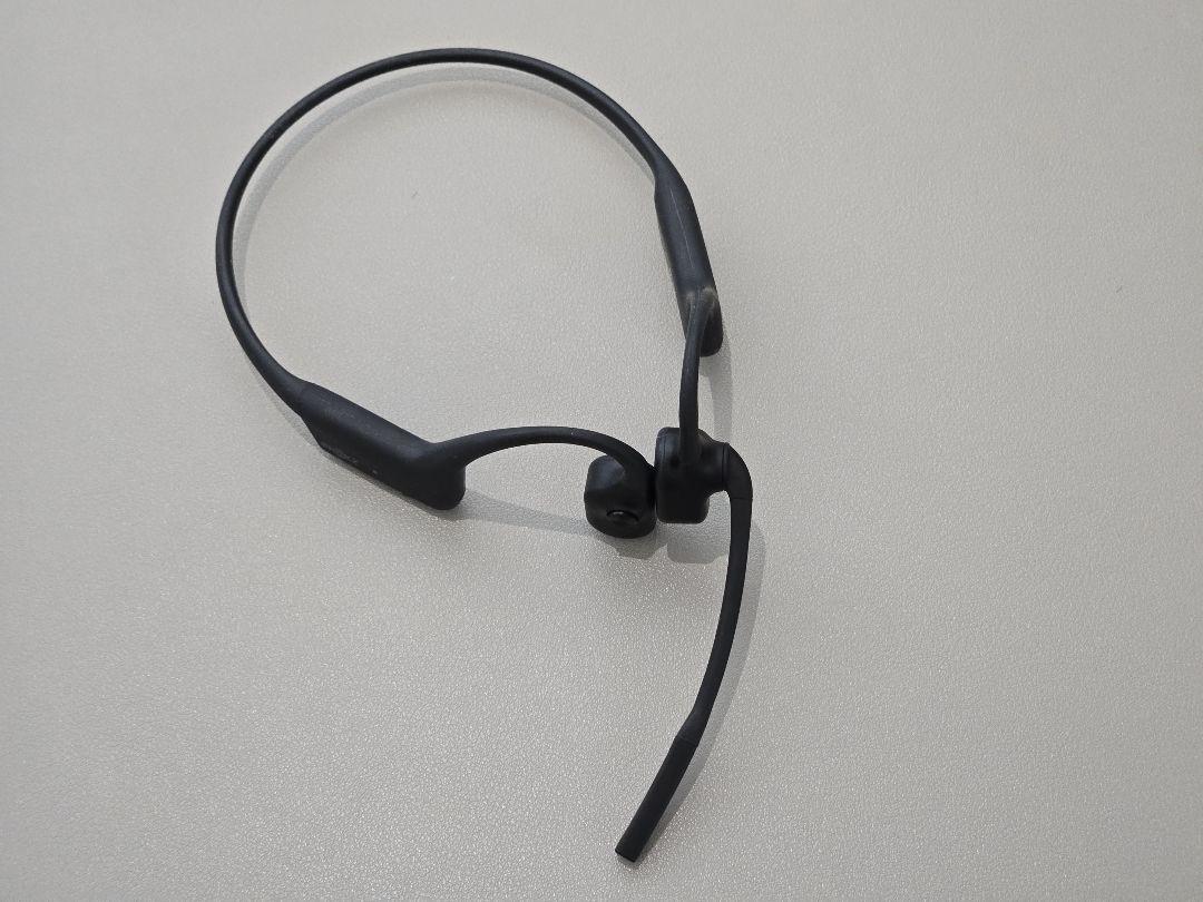 SHOKZ OPENCOMM 骨伝導ワイヤレスヘッドセット ブラック