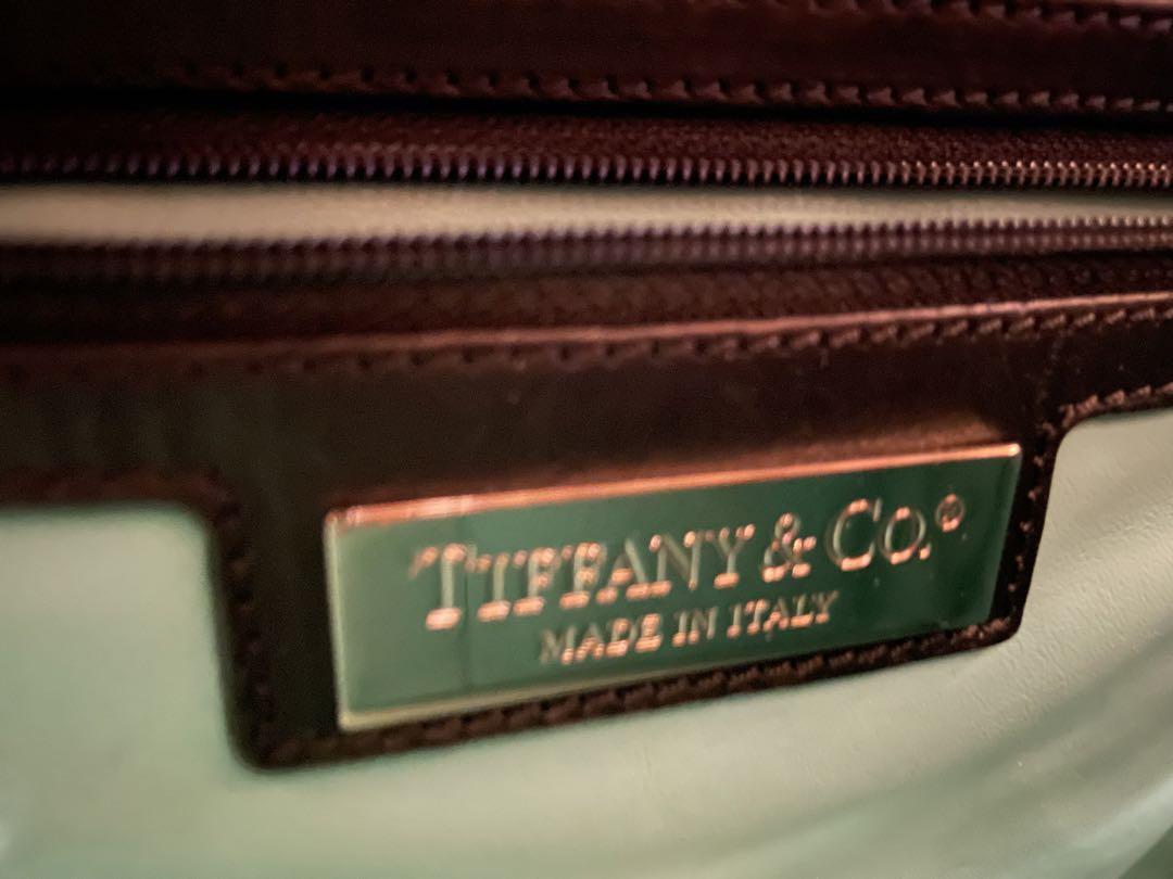 TIFFANY&Co. 本革ハンドバッグ 正規品 パスケース付 - メルカリ