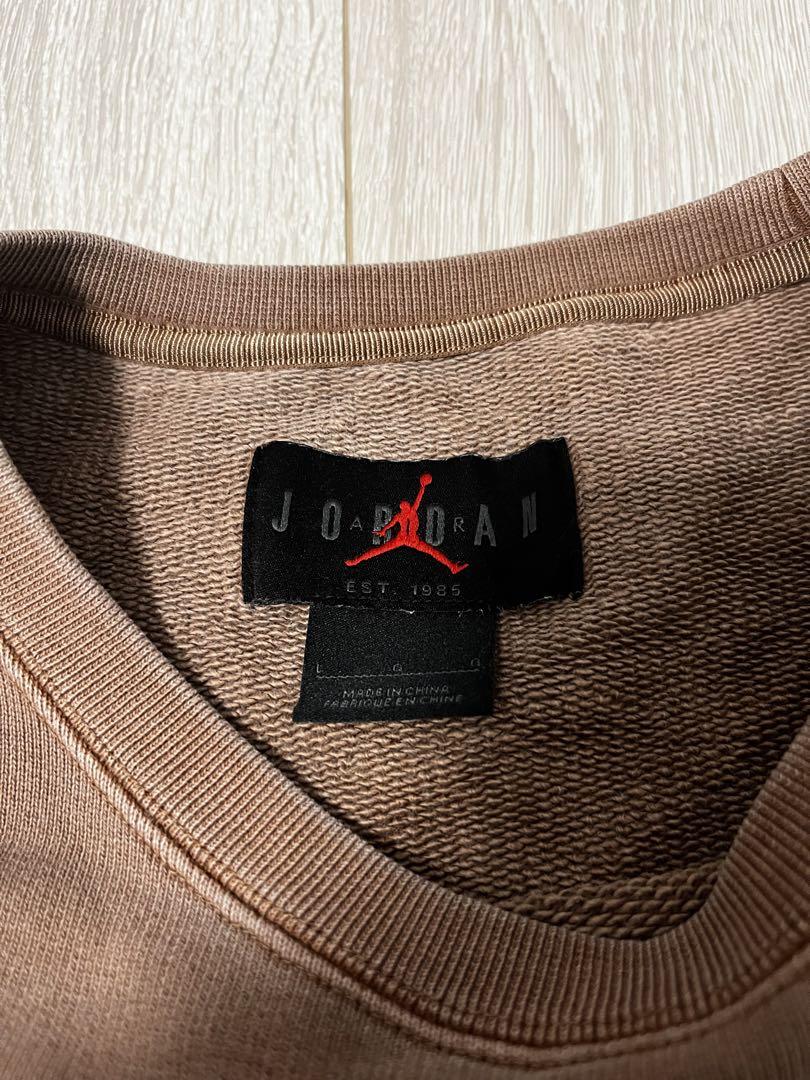 NIKE AIR JORDAN ジョーダン スウェット ブラウン
